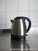 Wasserkocher aus Edelstahl